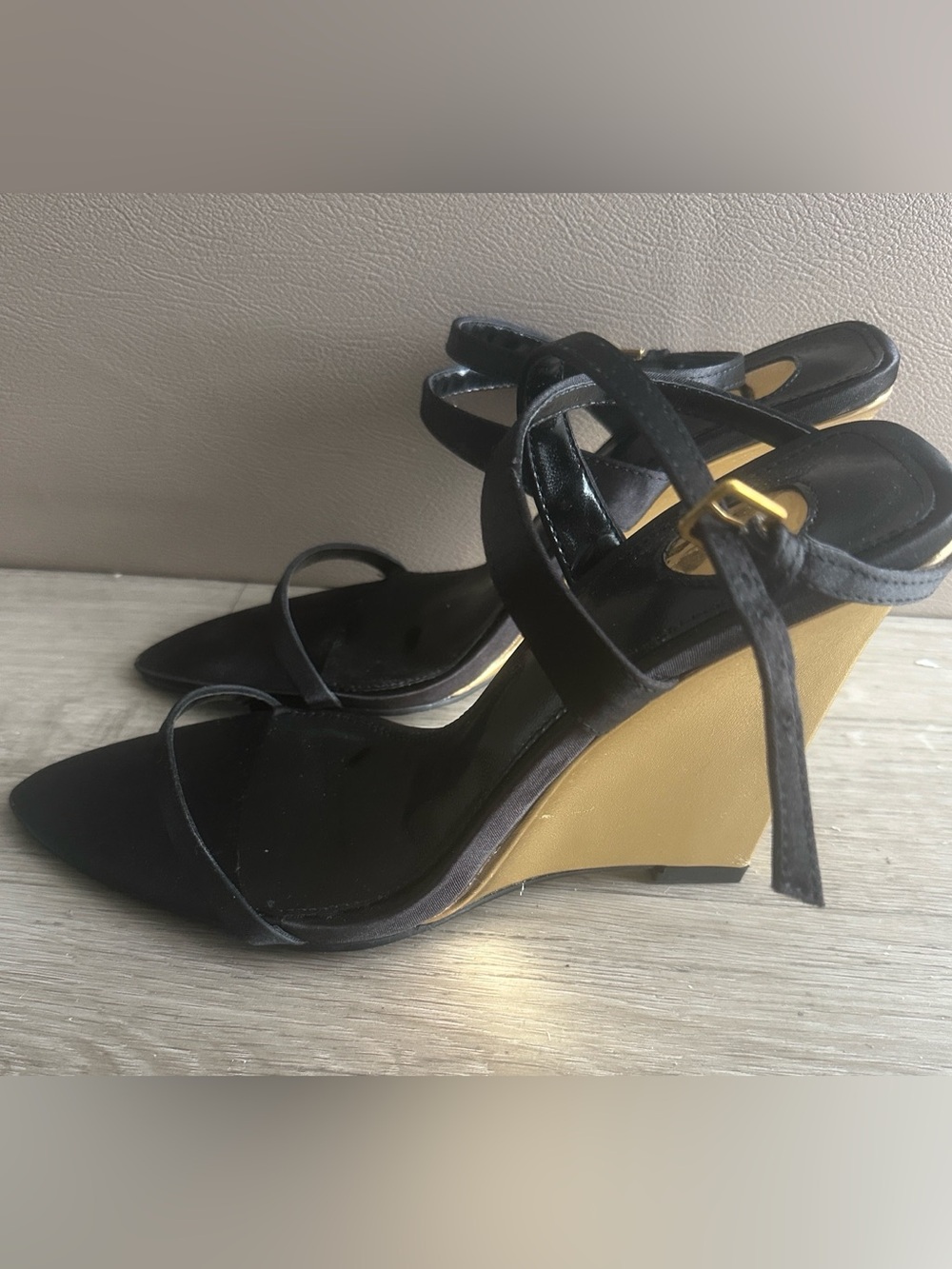 Wedged heels